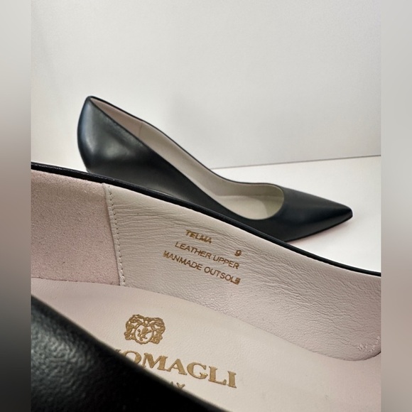 Bruno Magli Telma black pumps pointed toe, new in box size 9 - Picture 3 of 9